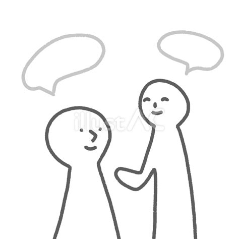 会話する人物イラスト お喋り 先生 指導イラスト - No: 23534804｜無料イラスト・フリー素材なら「イラストAC」