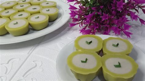 TIDAK PERNAH BOSAN MENGULANG RESEP INI KUE NONA MANIS PANDAN 1 TELUR