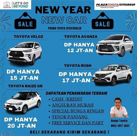 Plaza Toyota Citeureup Adakan Promo Spektakuler Awal Tahun