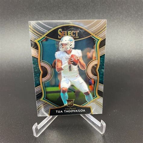 Select Tua Tagovailoa Concourse Rookie Card Rc Miami Dolphins