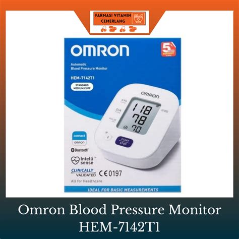 Omron Automatic Blood Pressure Monitor Hem T Shopee Malaysia