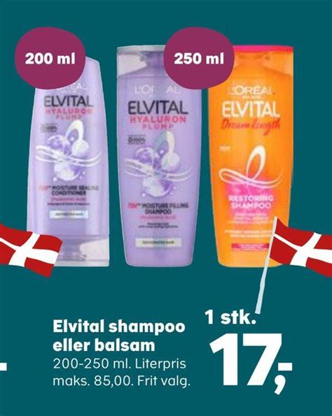 Elvital Shampoo Eller Balsam Tilbud Hos Kvickly