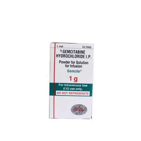 Gemcitabine Hydrochloride Gemcite G Injection Lilly Vial At Rs