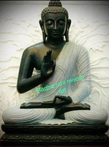 Marble Handmade Black Stone Buddha Statue At Rs 80000 In Jaipur Id