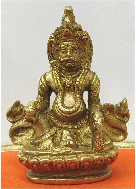 Amazon Atoz India Cart Brass Kuber Maharaj Statue God Of Wealth