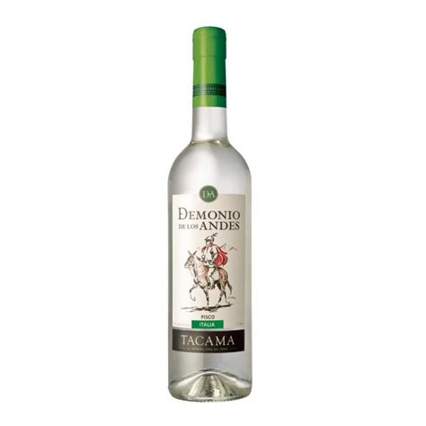 PISCO DEMONIO DE LOS ANDES ITALIA El Pozito Vinoteca Licorería