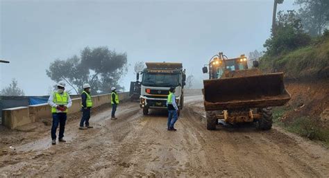 Piura Ejecutan Mantenimiento A La Carretera Canchaque Huancabamba