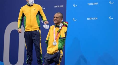 Gabriel Ara Jo Conquista Primeira Medalha Do Brasil Na Paralimp Ada