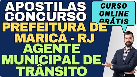 Apostila Agente Municipal de Trânsito Concurso Prefeitura de Maricá