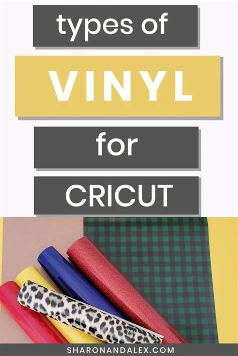 Types Of Vinyl For Cricut The Best Complete Guide To Craft Vinyl