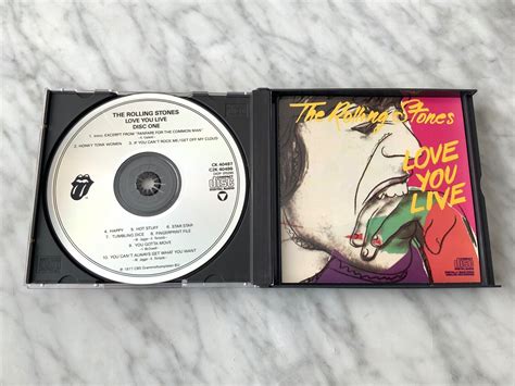 The Rolling Stones Love You Live 2 CD 1st USA PRESS C2K 40496 Keith