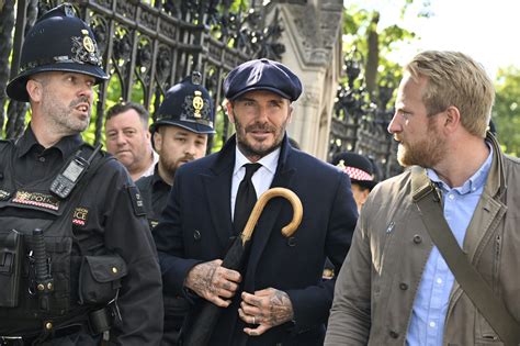 "Este día siempre iba a ser un día difícil": Beckham se unió a las