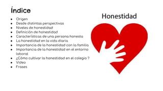 Honestidad PPT