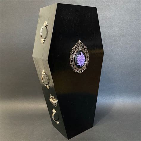 Vampire Coffin Jewelry Box, Coffin Chest, Gothic Coffin Jewelry Box ...