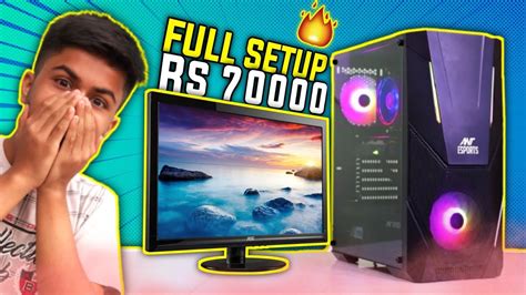 Full Setup Gaming Pc Build Under Rs Budget Gaming Pc Build K