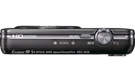 Sony Cyber Shot® Dsc Wx9 Black 162 Megapixel Digital Camera With 5x