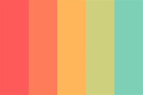 Color Palettes For Web Digital Blog Graphic Design With Hexadecimal