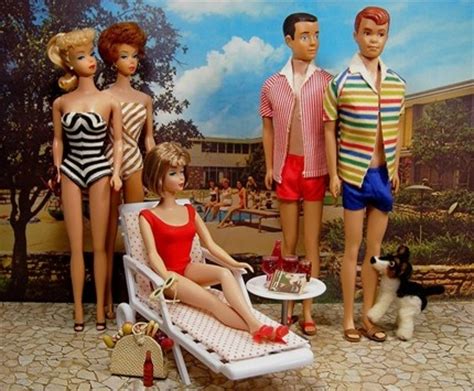 Barbie, Midge, Ken and Allen - the gang's all here | Vintage barbie ...