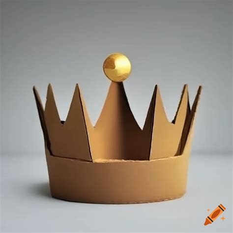 Handmade Cardboard Crown For A King Or Queen On Craiyon