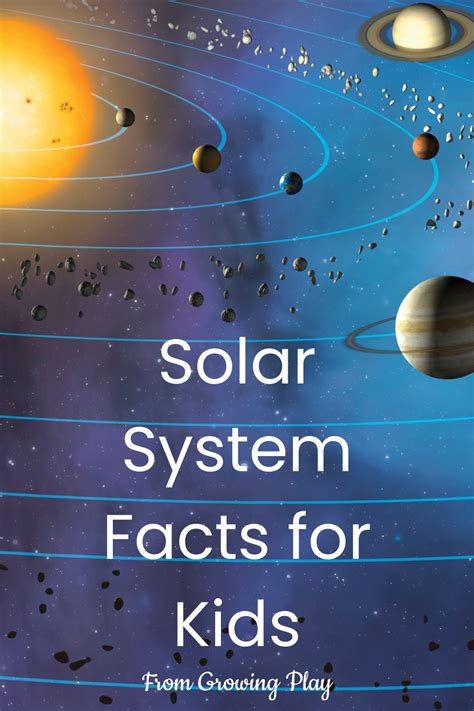 solar system facts  kids growing play