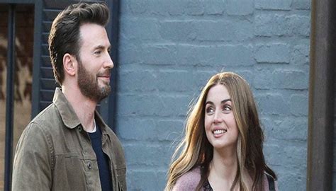 Chris Evans Drops Hilarious Behind The Scenes Video Of Ghosted With Ana De Armas