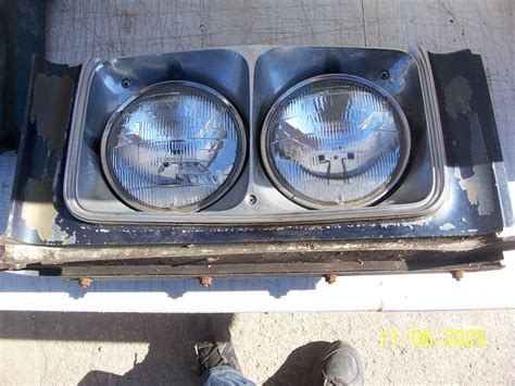 Cadillac Eldorado Right Headlight Bucket With Trim Bezel Oem