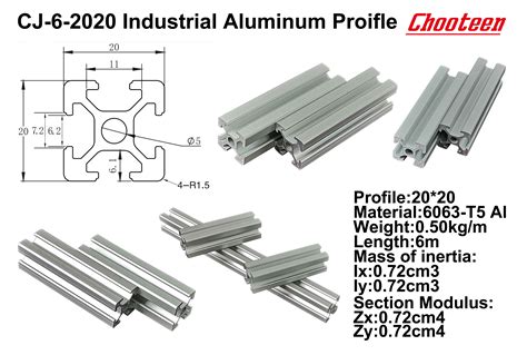 Aluminum Extrusion T Slot Profile For Aluminium Frame