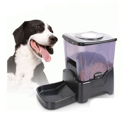 Cacoffay Large Automatic Dog Cat Pet Feeder Programmable Feeder With ...