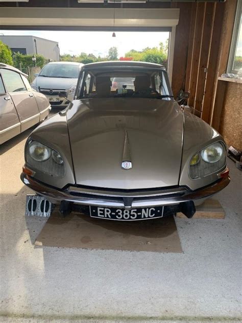 Citroen DS 20 de 1972 à vendre voiture ancienne de collection