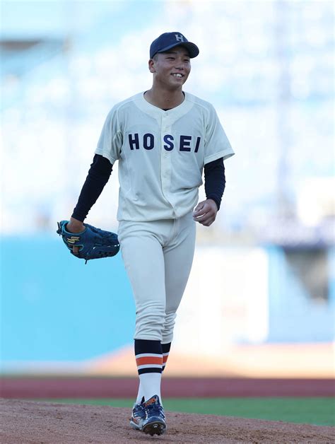 法大はドラフト候補の尾崎完太が2番手で今秋初勝利 5球団のスカウトの前で粘りの投球 アマ野球写真ニュース 日刊スポーツ