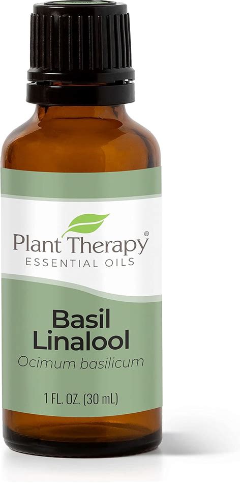 Plant Therapy Aceite Esencial De Albahaca Linalool 1 0 Fl Oz 1 Oz 100