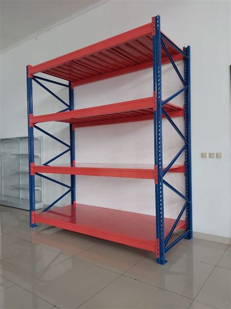 RAK GUDANG SHELVING HEAVY DUTY TIPE RR 70 RAK TOKO DISPLAY GONDOLA