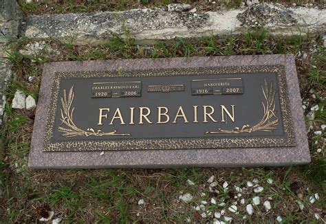 Charles Raymond Earl Fairbairn Find A Grave Memorial