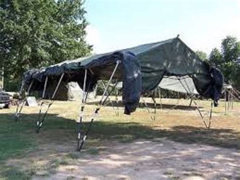 Military Base X 305 Tent 18 X 25 Wstakes Od Green Tactical Shelter