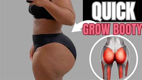 THIS WILL GROW YOUR BOOTY Best Booty Workout For Butt Growth YouTube