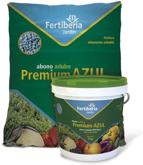 Fertiberia Abono Granulado Premium Azul 3kg Para Todo Tipo De Plantas Amazones Jardín