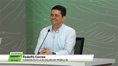 Entrevista a Rodolfo Correa candidato a la Alcaldía de Medellín