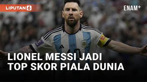 VIDEO Lionel Messi Jadi Top Skor Sepanjang Masa Argentina Di Piala