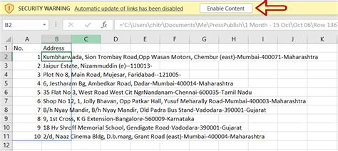 How To Enable Content In Excel Spreadcheaters