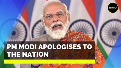 PM Modi Announces To Withdraw 3 Farm Laws Apologises To The Nation