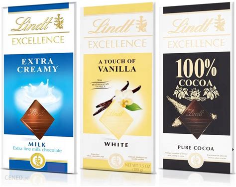 Lindt Zestaw Czekolad Excellence X Szt Ceny I Opinie Ceneo Pl