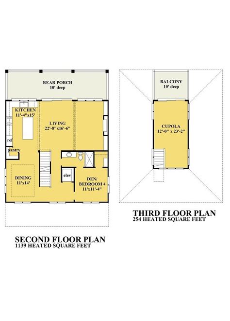 Pin on Beach house floor plans