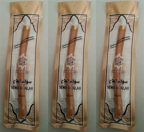 set       islamic miswak natual toothburshsiwakarak peelu