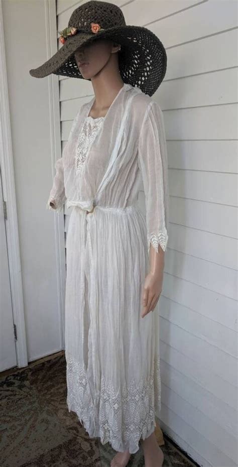 Antique Edwardian Dress Titanic Gem