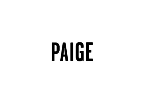 Paige Spiranac Logo