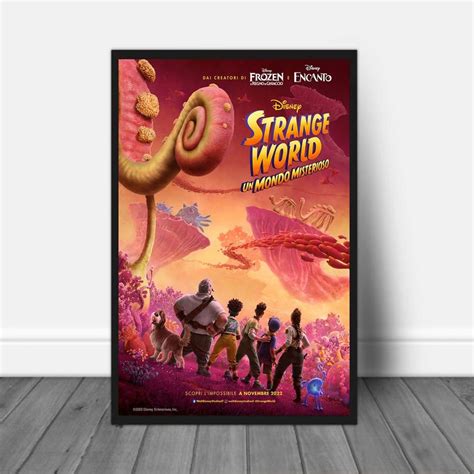 Strange World 2022 Film Poster, Strange World Coming Soon Poster