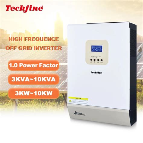 Techfine High Frequency 220v 5kw Solar Energy System Off Grid Solar