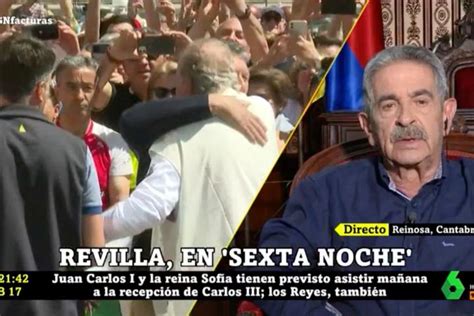 Revilla Se Pronuncia Claramente Sobre La Presencia De Juan Carlos I En