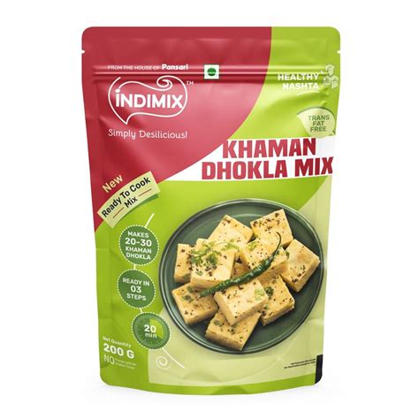 G Pansari Indimix Khammam Dhokla Mix Packaging Type Packet At Rs