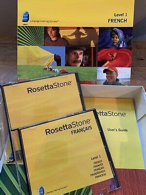 Rosetta Stone French Version 3 Level 1 | eBay